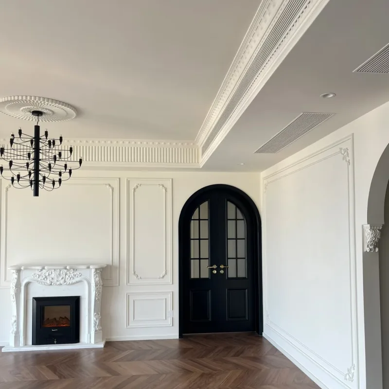 Decorative wall moulding and profile application