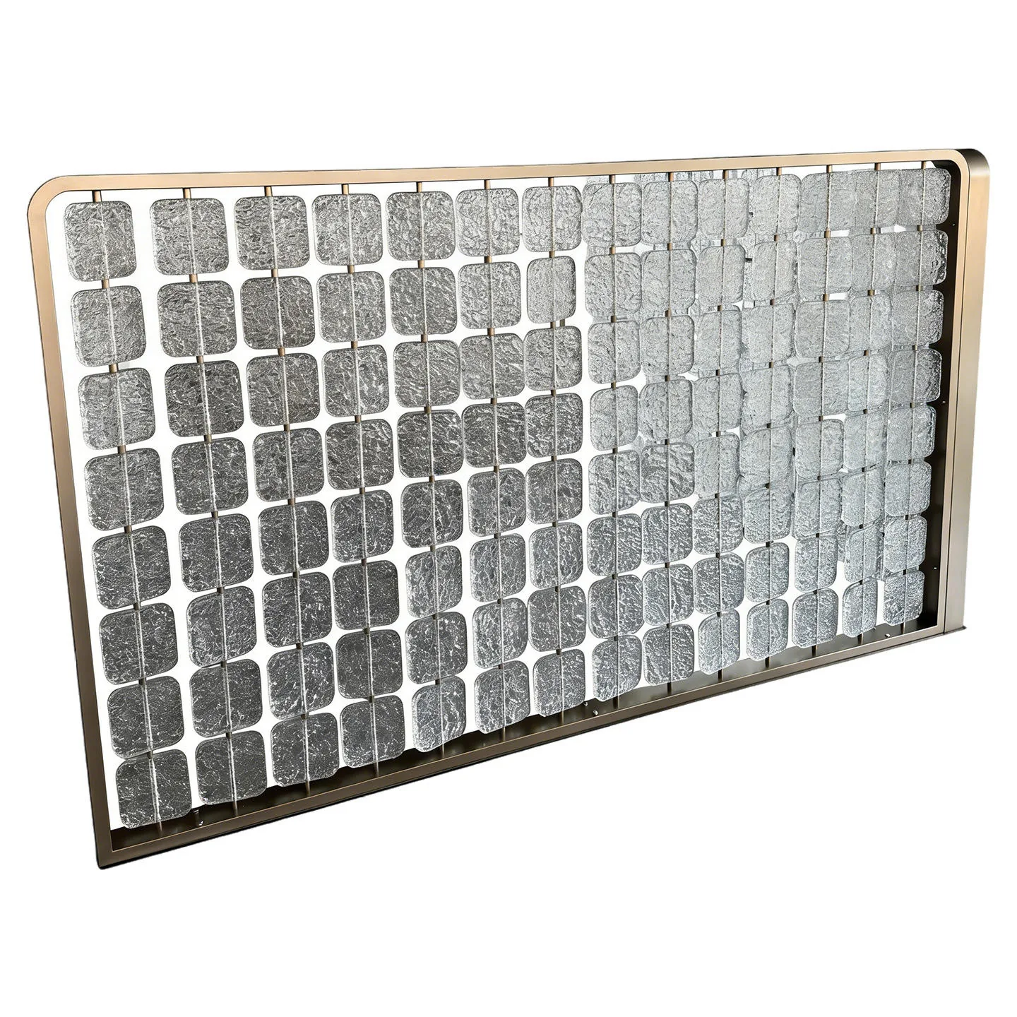 Stainless steel decorative screen product used as a material reference