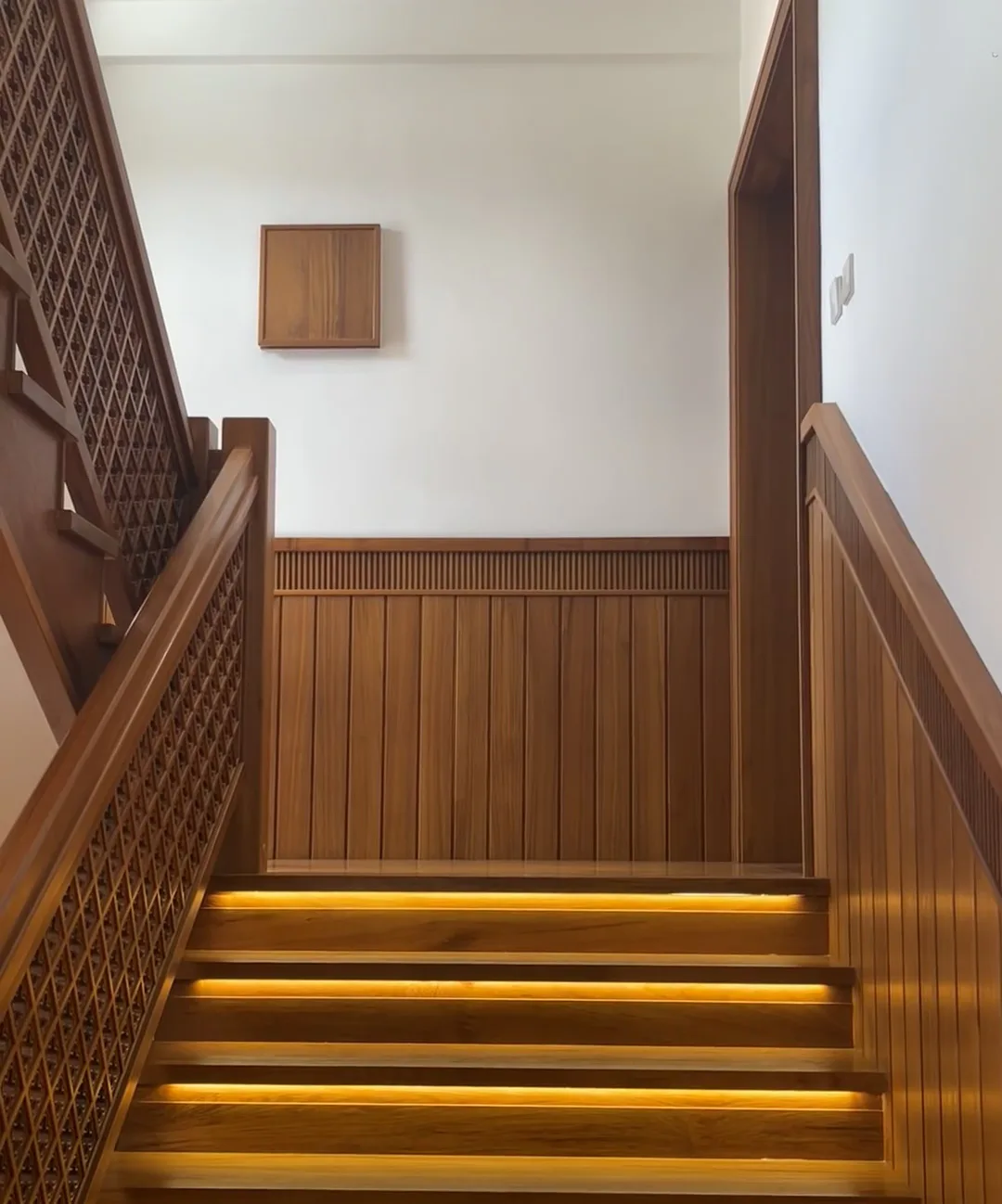 Solid wood stair and handrail system